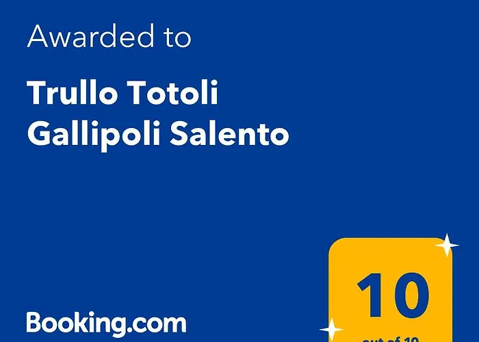 Trullo Totoli Gallipoli Salento Apartament